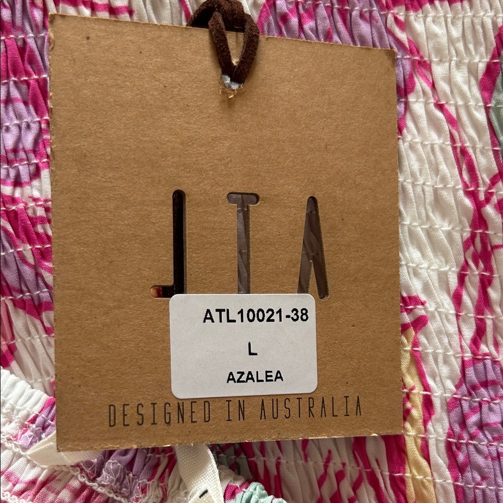 Anthropologie Abel The Label Azalea Elegant Strapless Floral Dress - Picture 7 of 7